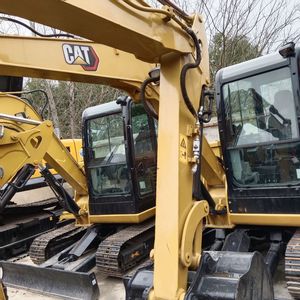 Miniexcavadora hidráulica sobre orugas CAT 305.5E usada de Japón con motor central y componentes de bomba - Product Image 3