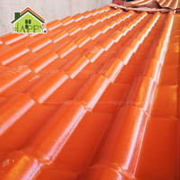 Feuilles de toiture ondulées en PVC de haute qualité Tuiles en plastique ondulé ASAPVC pour étal de marché/cabane/stand Prix compétitif