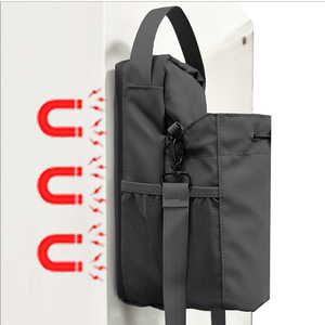 Fitness Magnetic Water Bottle Bag With Phone Key Storage For Outdoor Sports Unisex Solid Color Crossbody Bag - Product Image 1