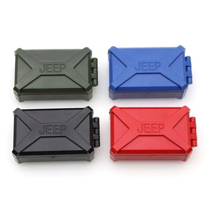 Ensemble de pièces de simulation de <span class=keywords><strong>voiture</strong></span> de course tout-terrain en métal 1/10 RC, <span class=keywords><strong>valise</strong></span>, pelle, seau TRX4 D90 SCX10 - Product Image 5