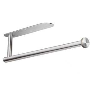 Tùy chỉnh thép không gỉ không khoan tủ phòng tắm dưới khăn giấy giá nhà bếp khách sạn nhà hàng dính khăn giấy giá - Product Image 5