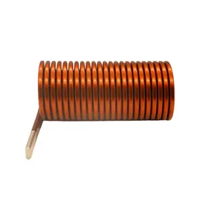 High Current Inductor Copper Flat Copper Wire Coil 220v For Busbar