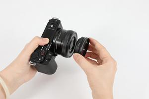 Objectif macro grand angle 2 en 1 IBOOLO 40,5 mm pour <span class=keywords><strong>SONY</strong></span> ZV-E10 ZV1F <span class=keywords><strong>A5000</strong></span> A6000 Series - Product Image 3