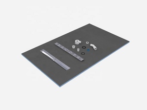 Receveur de douche LUX XPS - Design européen, construction en polystyrène/céramique/fibre de verre, garantie 5 ans+, haute résistance à la compression - Product Image 4