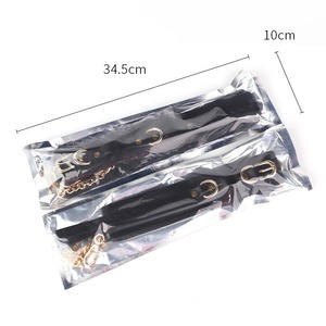 Esposas y Ataduras BDSM Negras y Doradas <span class=keywords><strong>para</strong></span> Juegos Avanzados, Látigo <span class=keywords><strong>para</strong></span> Bondage, Juguetes Sexuales - Product Image 5