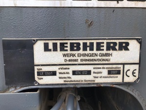 Grue sur chenilles Liebherr 350 tonnes d'occasion, grue Liebherr LR1350 d'occasion - Product Image 6