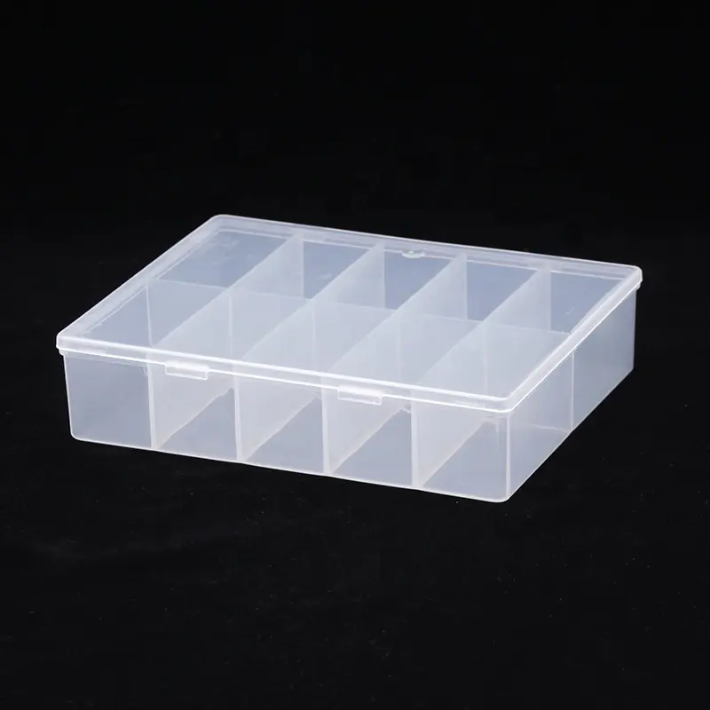 डिवाइडर के साथ Keyway प्लास्टिक धातु भंडारण बॉक्स उपकरण पैकिंग भंडारण बक्से और डिब्बे इंजेक्शन बहुक्रिया एकल आयत 1.5mm