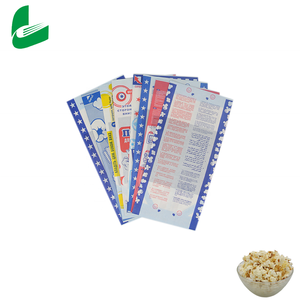 Bolsas de <span class=keywords><strong>palomitas</strong></span> de maíz para microondas, biodegradable, kraft, marrón, con su propio diseño - Product Image 4