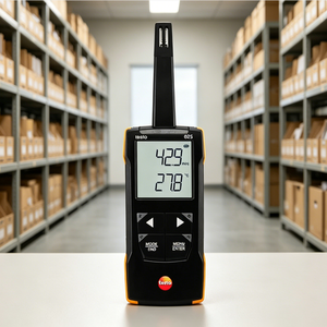 Medidor de Temperatura y Humedad Portátil Testo625 con Sensor Capacitivo de Alta Precisión, Compatible con Lectura de Punto de Rocío y Temperatura de Bulbo Húmedo - Product Image 5