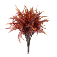 Plante artificielle YHM, fougère de Boston à sept branches, pour intérieur/extérieur, accessoires de photographie de mariage, décoration intérieure