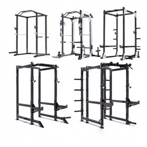 Machine de <span class=keywords><strong>musculation</strong></span> multifonctionnelle en métal pour entraînement croisé, squats, développés couchés, équipement de fitness domestique et commercial, capacité 500 kg - Product Image 6