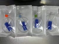 Canule nasale à haut débit Canule respiratoire d'oxygène CPAP pédiatrique Canule nasale d'oxygène HFNC