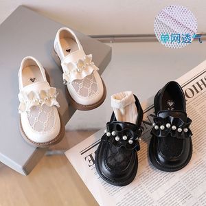 Chaussures d'école pour enfants en cuir antidérapantes à lacets, chaussures de cérémonie souples et tendance pour filles, chaussures Mary Jane pour tout-petits - Product Image 3