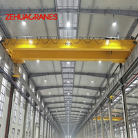 Grúa Puente de Doble Viga de Alta Calidad Zehua China, de Servicio Pesado, con Cabina y Accionamiento por PLC