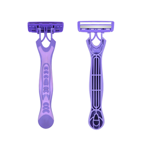 Rasoir jetable à triple lame avec manche en plastique, pratique à usage unique - Product Image 3