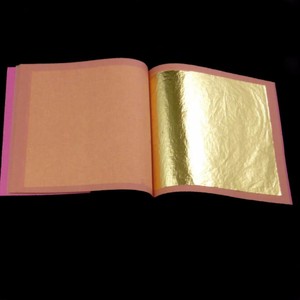 Feuilles <span class=keywords><strong>d</strong></span>'<span class=keywords><strong>or</strong></span> comestibles 24 carats, feuilles <span class=keywords><strong>d</strong></span>'<span class=keywords><strong>or</strong></span> pur pour la <span class=keywords><strong>d</strong></span>écoration <span class=keywords><strong>alimentaire</strong></span>, gâteaux, pâtisserie, crème glacée - Product Image 2
