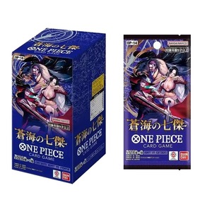 Caja de Colección de Cartas Coleccionables de One Piece OP14 Dracule Mihawk, Sellada de Fábrica, en Papel Japonés, Juego de Cartas OPCG para Todas las Edades - Product Image 1