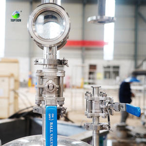 Equipo de destilación de aceite esencial de ruta corta de película limpia Destilación al vacío de acero inoxidable - Product Image 6