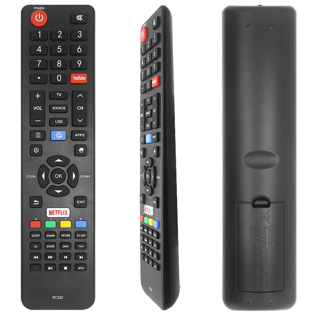 Original Remote Control RC320 for Semp TCL JVC HYUDNAI Speler SKY-9029 49SK6000 CT-6841