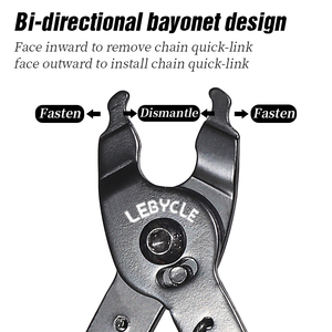Dụng cụ tháo lắp xích xe đạp LEBYCLE MTB Road Bike Master <span class=keywords><strong>Link</strong></span> Plier, dụng cụ xích xe đạp đa năng, dụng cụ lắp đặt và tháo xích xe đạp, dụng cụ sửa chữa xe đạp - Product Image 4