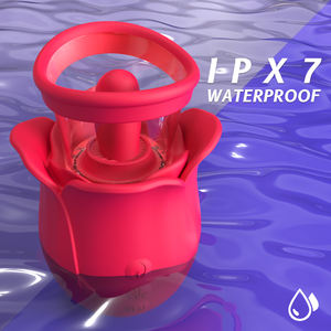 S-Hande Venta caliente Lady Rose Vibrador Lengua Lamiendo Vibrador Clítoris Pechos Succión Pezón Masaje Regalo del Día de San Valentín - Product Image 4