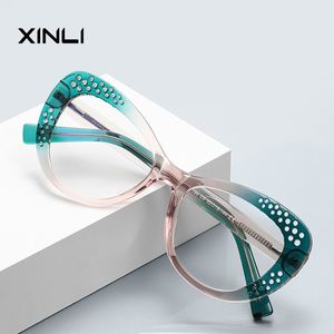 XINLI2186 Women's Bluelight <b>Glasses</b> Fashionable Butterfly Frame TR90 Computer Style Animal Pattern <b>Reading</b> <b>Glasses</b> Frames for - Product Image 1