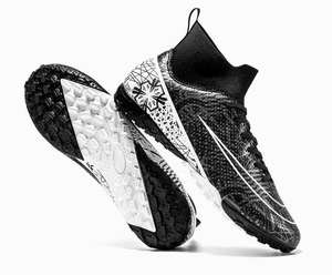Nouvelles Chaussures de Football AG 2026 à Crampons Longs, Tige en Maille Flyknit, Semelle Extérieure en Caoutchouc pour Garçons, Filles, Hommes, Femmes – Vente Directe Usine - Product Image 2