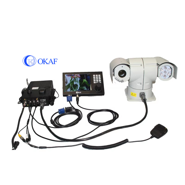 1080P FULL HD IP Car PTZ Camera Surveillance Camera AHD Vehicle Mounted PTZ CCTV Camera for Traffic Highways Urban Monitoring