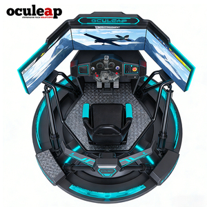 Simulateur de vol <span class=keywords><strong>VR</strong></span> pour l'enseignement et la formation en aviation, équipement d'exercice de vulgarisation scientifique 5D 7D 9D, cockpit de simulation d'étude - Product Image 6