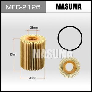 Filtro de Aceite de Cartucho de Alta Eficiencia MFC-2126 MASUMA, Componente de Mantenimiento de Motor para <span class=keywords><strong>LEXUS</strong></span> - Product Image 3
