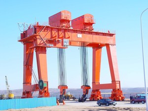 MG A5 더블 거더 오버헤드 갠트리 크레인 35t/5t 40t/7t 레일 장착형 더블 빔 리프팅 갠트리 크레인 - Product Image 3