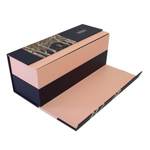 Box Packaging Manufacturer Custom Luxury Rigid <b>Paper</b> Cardboard Premium Magnet Closure Hardcover <b>Paper</b> Box Double Door - Product Image 6