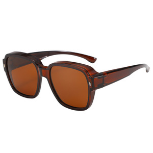 SPOEN Sunglasses Rectangle Polarized UV400 Full Rim Men Driving Fashion <b>Eyewear</b> - Product Image 3