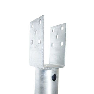 Vis de terre en acier galvanisé facile à installer sans creuser l'ancrage au sol pour poteaux standard 4x4 - Product Image 6