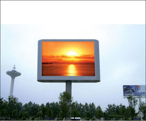 เสาค้ำสำหรับโฆษณาบนถนนกลางแจ้งกันน้ำใหม่หน้าจอ LED ไฟแบนเนอร์ดิจิตอล P6แสดงผล LED หน้าจอแสดงผล LED P6กลางแจ้ง P6 LED - Product Image 2