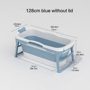 <span class=keywords><strong>Baignoire</strong></span> pliable pour bébé 1.28m, grande <span class=keywords><strong>baignoire</strong></span> de Massage pour enfants et adultes, avec couvercle thermostatique - Product Image 3