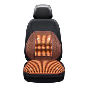 Coussin de taille durable pour le bureau à domicile Perle en bois Bodhi Quatre saisons Housses de siège de voiture confortables et respirantes Ensemble complet - Product Image 3