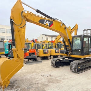 Excavatrice sur chenilles d'occasion Caterpillar CAT320d, 20 tonnes, avec outils et équipement pour la construction (CAT323, 325, 330D, 336) - Product Image 4