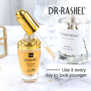 Sérum facial éclaircissant à l'or 24 carats et au collagène DR.RASHEL, base de maquillage, ampoule, 40 ml - Product Image 5