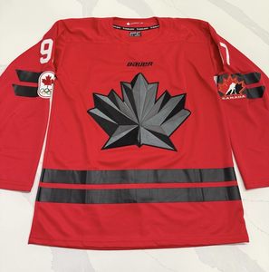 Jersey de Hockey sobre Hielo para Invierno 2026, Canadá # 87 Sidney Crosby # 97 Connor McDavid Macklin Celebrini Suzuki, Completamente Cosidos, Listos para Enviar - Product Image 2