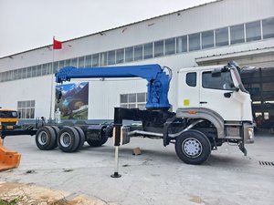 Bras de grue montés sur véhicule personnalisés (bras pliable, bras droit) (commande à distance en option, différents types de crochets) - Product Image 2