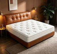 Tissu de massage ignifuge pour matelas Cfrl633/1632, compatible matelas King, Queen, Full, en mousse à mémoire de forme avec gel et ressorts ensachés