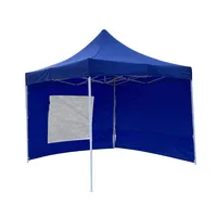 Tenda a baldacchino per esterni 10x10 di alta qualità tenda Pop-Up impermeabile pieghevole facile con parete laterale