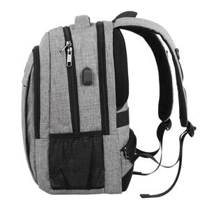 imperméable à l'eau pour ordinateur portable sac à dos grand voyage sac à dos intelligent avec fermeture à glissière lisse - Product Image 2