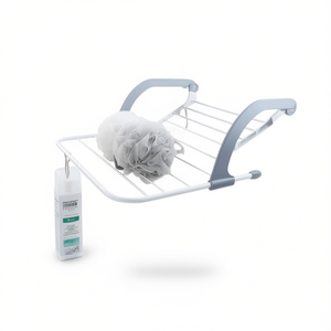 Stendibiancheria da Balcone Minimalista Multifunzione in Acciaio Inossidabile Leggero e Resistente 50x33cm con Stendino da 3 Metri per Asciugatura - Product Image 1