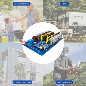 <span class=keywords><strong>Fchao</strong></span> อินเวอร์เตอร์พลังงานแสงอาทิตย์ PCBA3000W ไฮบริด3000W เพียวไซน์เวฟหน้าจอ LCD ประสิทธิภาพสูง24V/48V DC12V AC110V/230V 88%-92% - Product Image 4