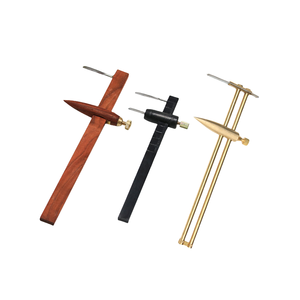 Houten Aardewerk Gereedschap Kompas Remklauw Voor Ronde Kleiplaat - Product Image 3