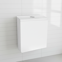 Citerne de toilette moderne en plastique provenant d'un fournisseur chinois – Réservoir de chasse d'eau en plastique pour WC et salle de bain