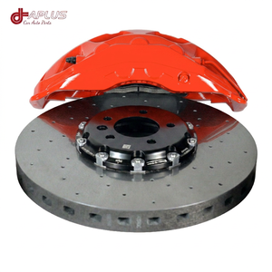 big brake disc carbon ceramic kit front 10pot + rear 1 pot for Audi A7/A8 S7/S8 with Floating Center Cap - Product Image 2