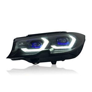 Faros Delanteros SJC Auto de Doble Color con Estilo Láser DRL para <span class=keywords><strong>BMW</strong></span> Serie 3 G20 2019-2022, Sistemas de Iluminación para Automóviles, Luces Delanteras Blancas y Amarillas DRL - Product Image 3